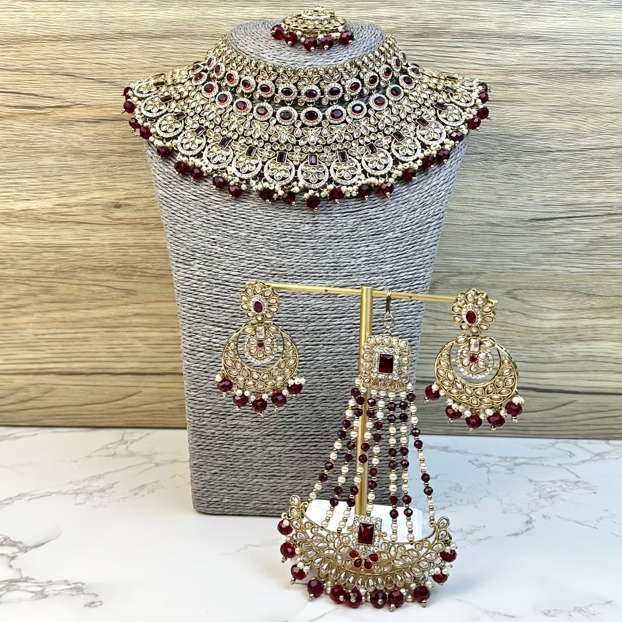 Nazia Bridal Necklace Set – Emporia Accessories