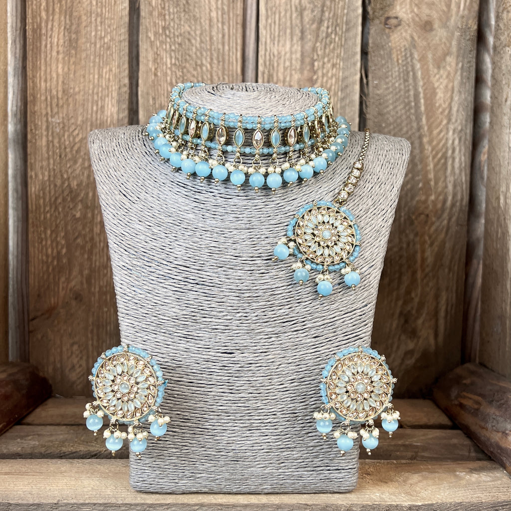 Asha Chocker Necklace Set