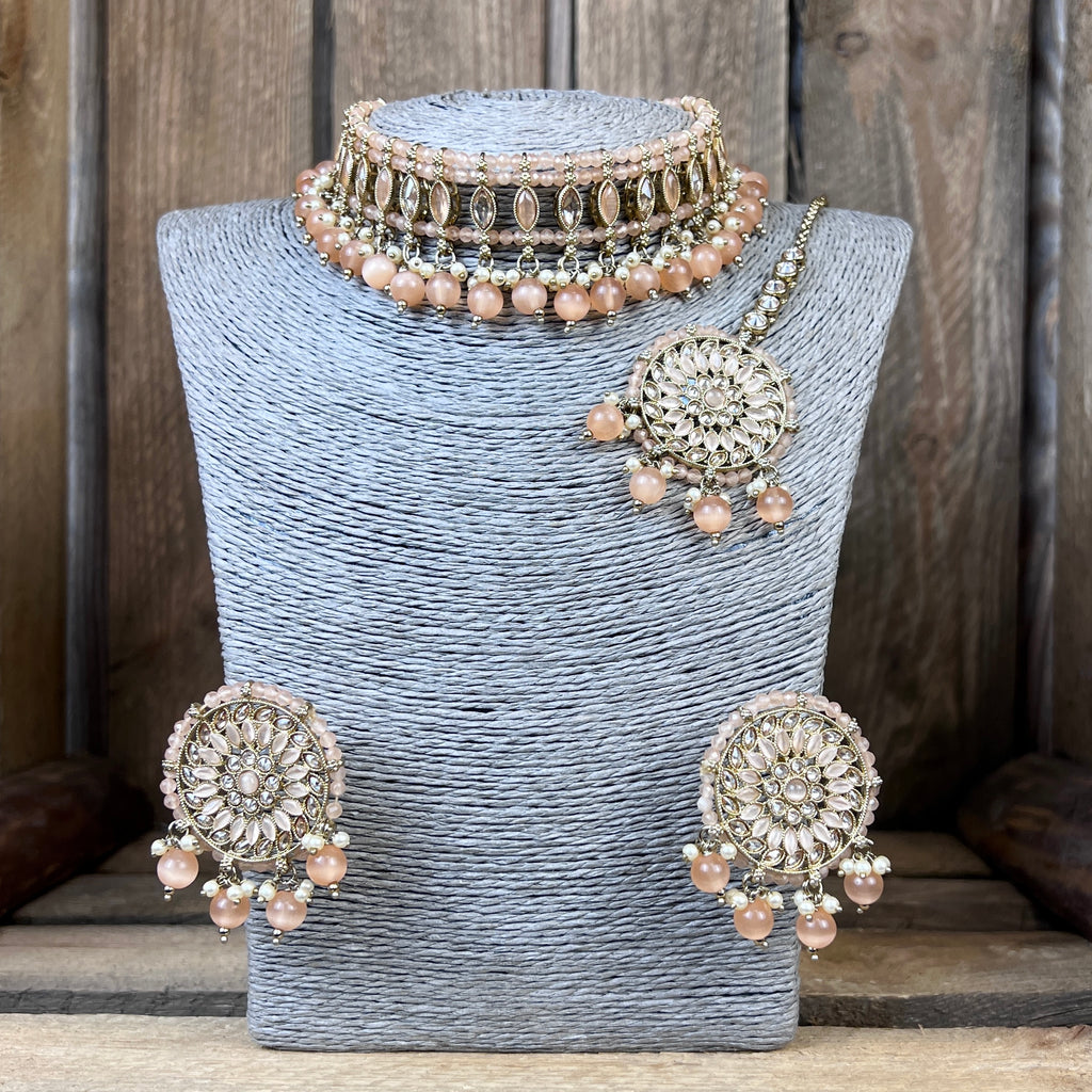 Asha Chocker Necklace Set