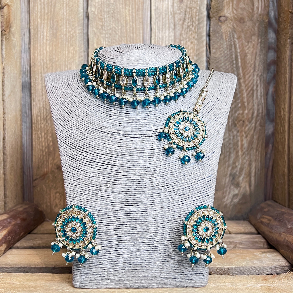 Asha Chocker Necklace Set